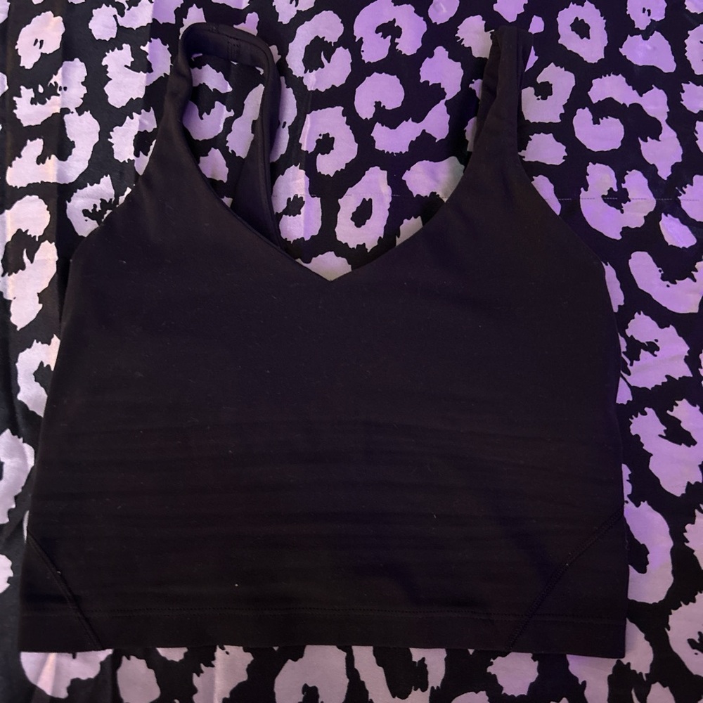 Lululemon align tank black size 2